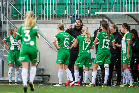 Hammarbys tränare Isak Dahlin