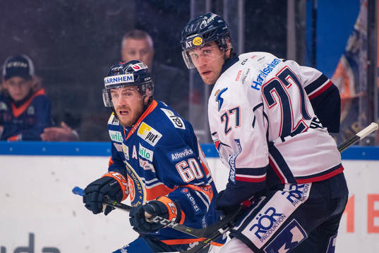 Växjös Erik Josefsson och Linköpings Dan Pettersson