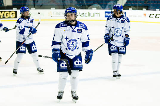 Leksands Ida Nikula deppar med Maja Nyhlén-Persson och