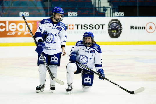 Leksands Anna Borgqvist och Elin Lundberg deppar
