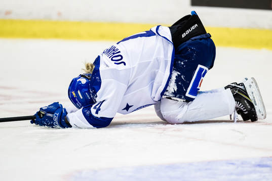 Leksands Wilma Johansson deppar