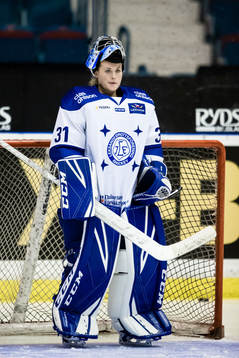 Leksands målvakt Julia Åberg