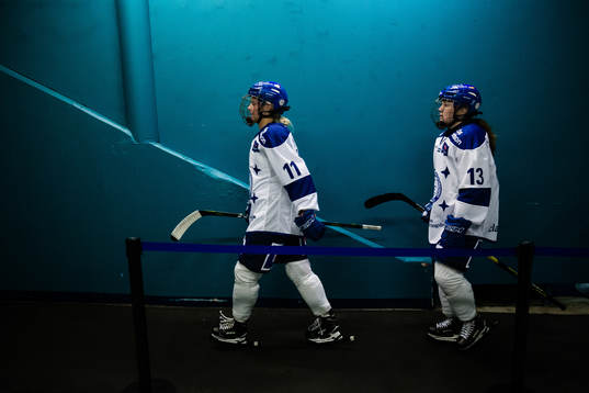 Leksands Hanna Lindqvist och Hanna Sköld innan