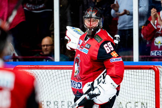 Malmö Redhawks målvakt Oscar Alsenfelt