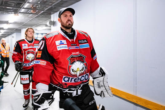 Malmö Redhawks målvakt Cristopher Nilstorp