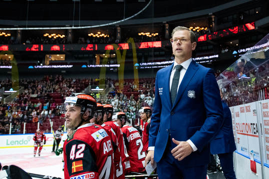 Malmö Redhawks assisterande tränare Martin Filander