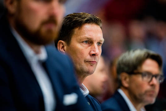 Färjestads tränare Johan Pennerborn