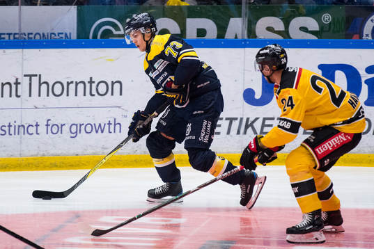 s Sebastian Wännström och Luleås Jesper Sellgren
