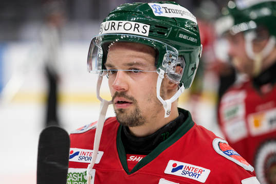 Frölundas Patrik Carlsson deppar