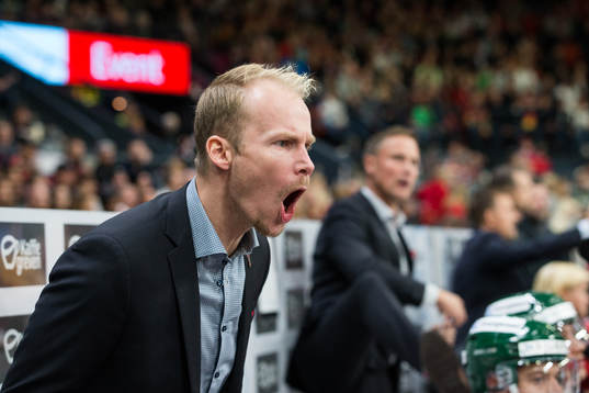 Frölundas assisterande tränare Johan Lundskog
