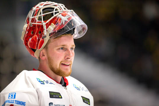 Timrås målvakt Victor Brattström