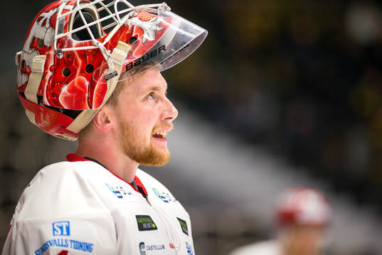 Timrås målvakt Victor Brattström