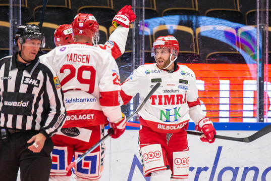 Timrås Mattias Guter jublar