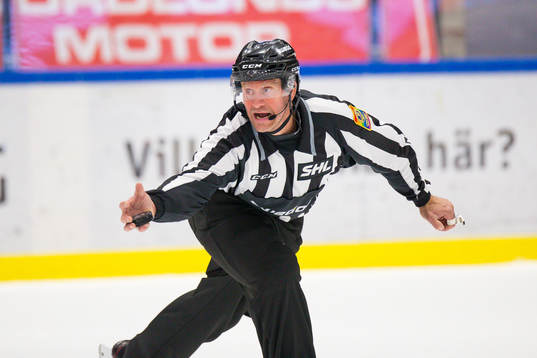 Linjedomare Jan Sandström