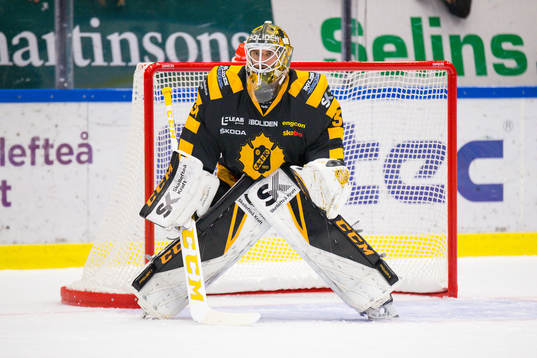 Skellefteås målvakt Gustaf Lindvall
