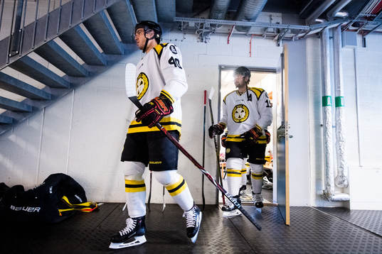Brynäs Jesper Jensen och Simon Bertilsson