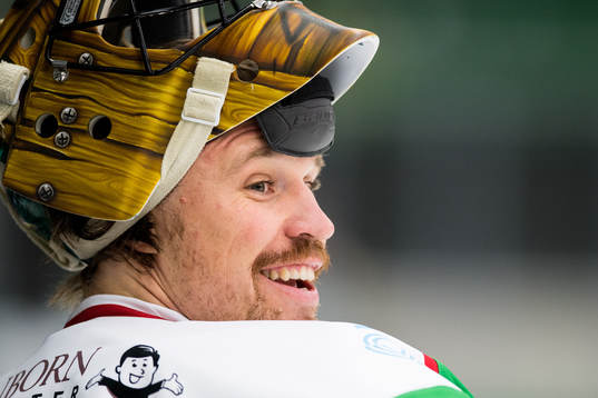 Rögles målvakt Justin Pogge