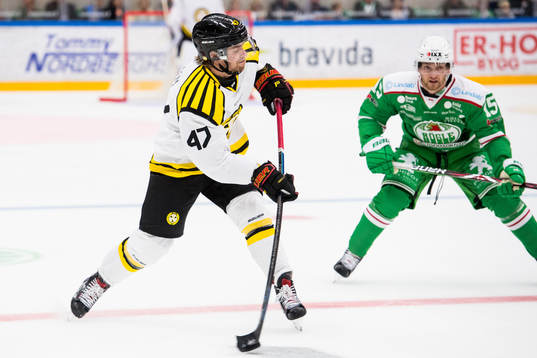 Brynäs Eric Norin och Rögles Simon Ryfors