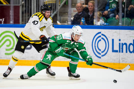 Brynäs Eric Norin och Rögles Leon Bristedt