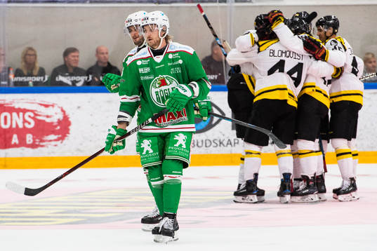 Rögles Linus Sandin deppar