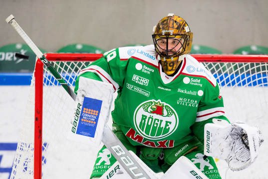 Rögles målvakt Justin Pogge