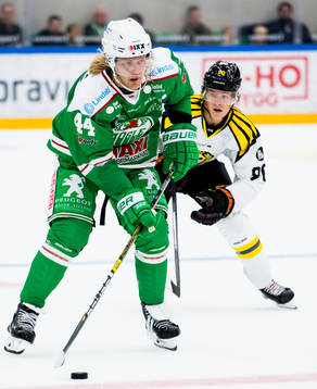 Rögles Olle Liss och Brynäs Jesper Boqvist