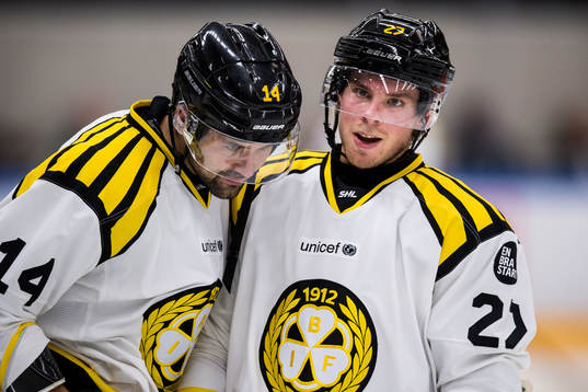 Brynäs Johan Alcén och Emil Forslund