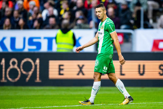 Hammarbys Nikola Djurdjic deppar