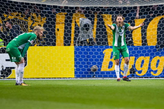 Hammarbys Björn Paulsen deppar
