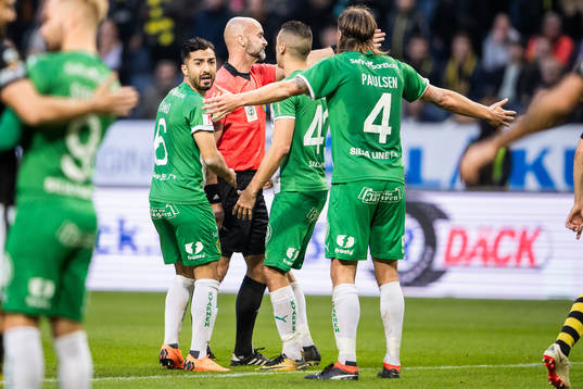 Hammarbys Jiloan Hamad, Björn Paulsen och Björn Paulsen