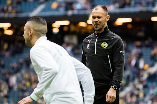 Hammarbys assisterande tränare Joachim Björklund