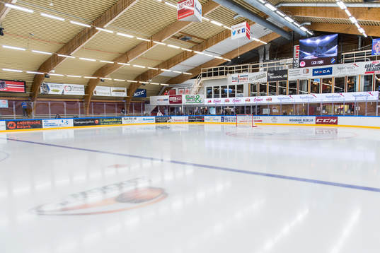 Interiör vy från Plivit Trade Hallen