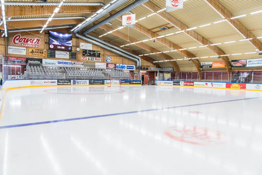 Interiör vy från Plivit Trade Hallen