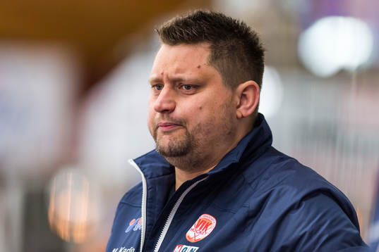 Västerviks tränare Mattias Karlin