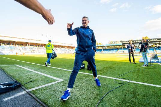 Ole Gunnar Solskjær, manager of Molde