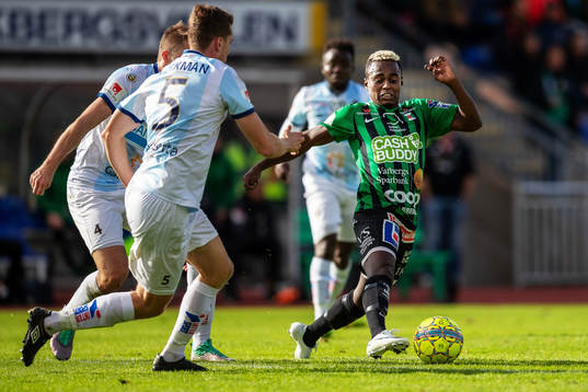 Varbergs Nahom Girmai Netabay mot Gefles Jesper Björkman