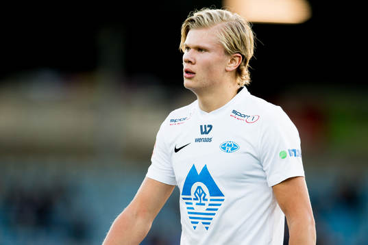 Erling Braut Håland of Molde