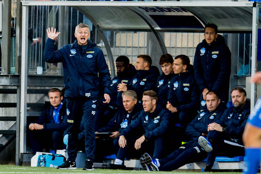 Ole Gunnar Solskjær, manager of Molde