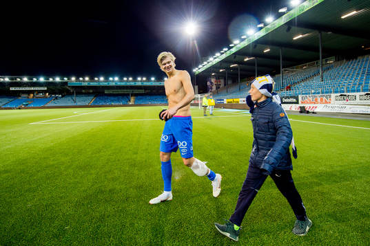 Erling Braut Håland of Molde