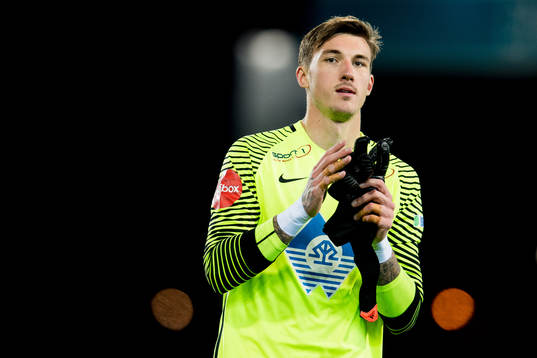 Goalkeeper Andreas Linde of Molde