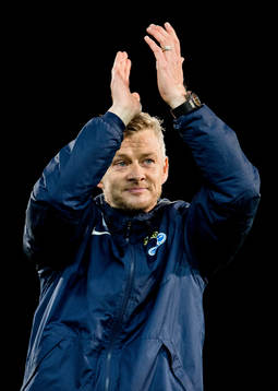 Ole Gunnar Solskjær, manager of Molde