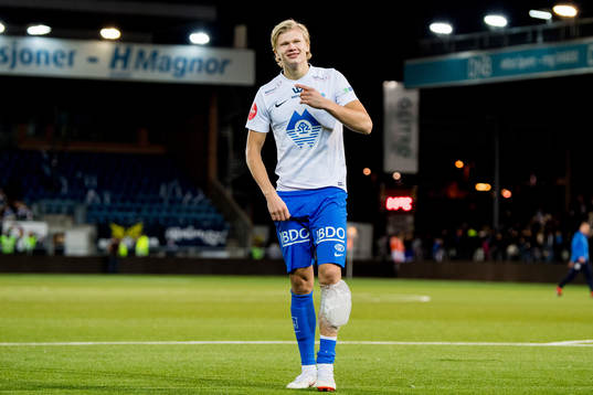Erling Braut Håland of Molde