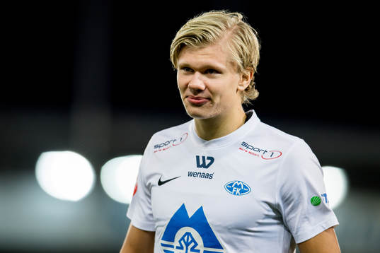 Erling Braut Håland of Molde