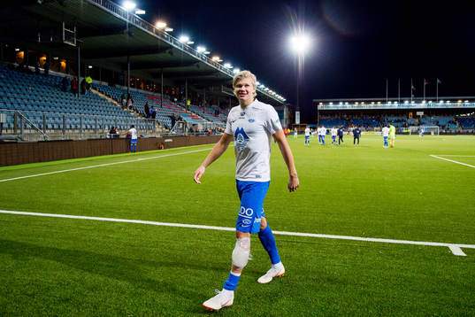 Erling Braut Håland of Molde
