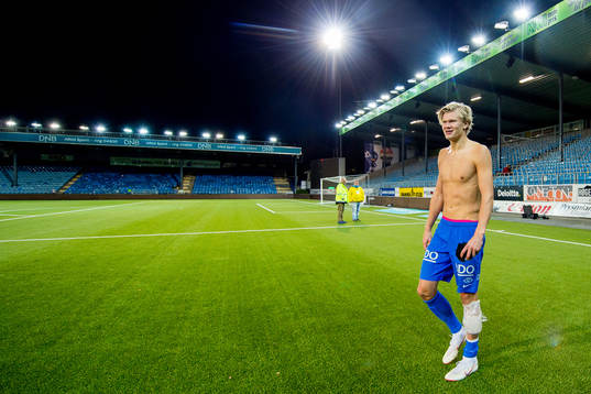 Erling Braut Haaland of Molde