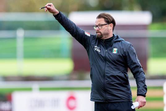 Varbergs tränare Joakim Persson