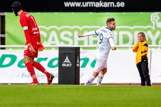 Gefles Admir Bajrovic gör 1-0