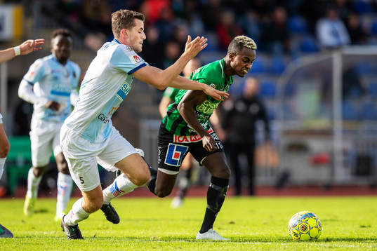 Varbergs Nahom Girmai Netabay mot Gefles Jesper Björkman