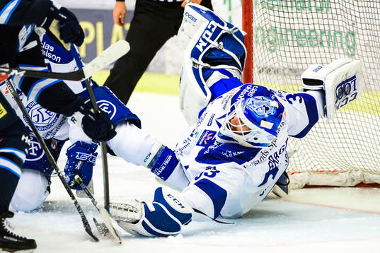 Leksands målvakt Axel Brage