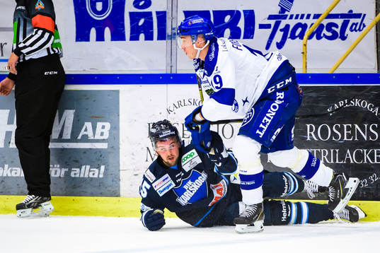 Karlskogas Gustaf Franzén och Leksands Tobias Forsberg